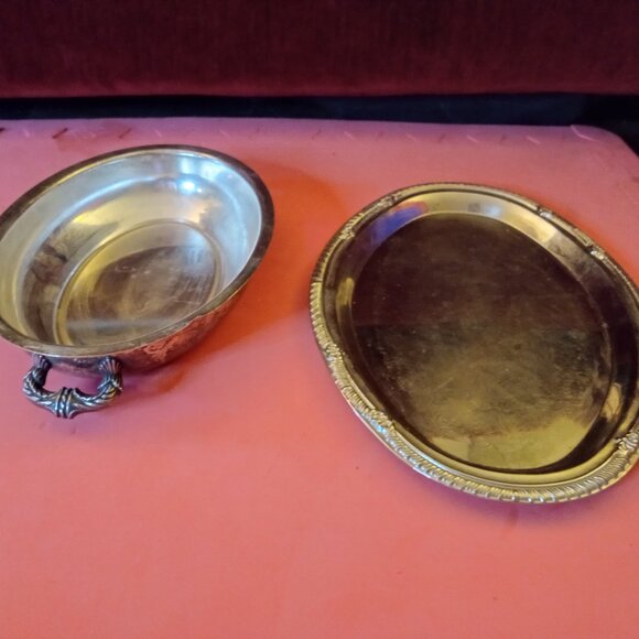 Various oval oblong tray serving dish dinnerware - Picture 15 of 16